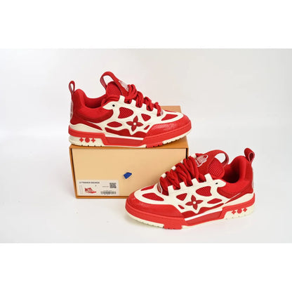 Louis Vuitton LV Skate Sneaker Red White