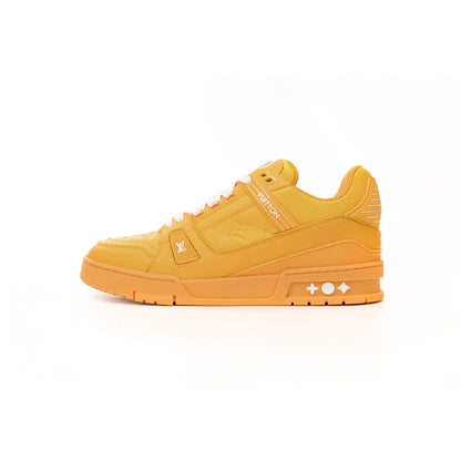 Louis Vuitton Trainer All Yellow Embossing