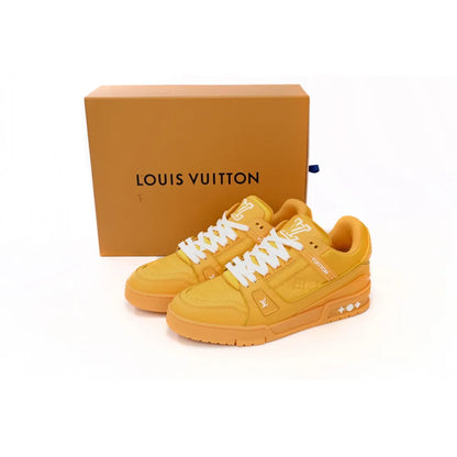 Louis Vuitton Trainer All Yellow Embossing