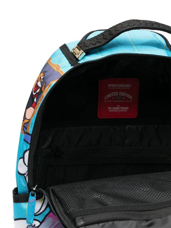 SPRAYGROUND KID X TOM AND JERRY CAN'T CATCH ME BACKPACK