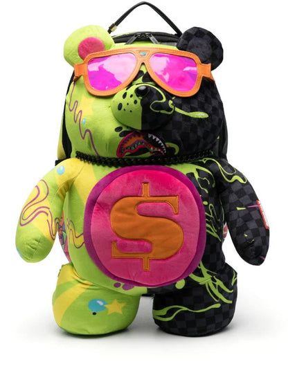 SPRAYGROUND KID SLIME DIME BEAR BACKPACK