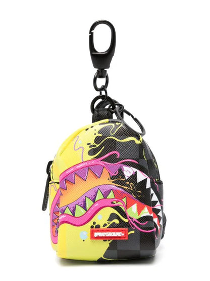 SPRAYGROUND KID SLIME DIME BACKPACK KEYRING