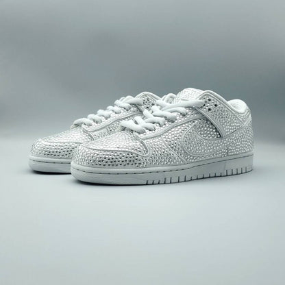 Cactus Plant Flea Market x Swarovski x Dunk Low 'Pure Platinum'