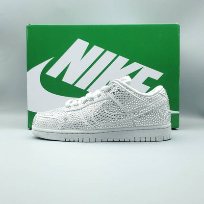 Cactus Plant Flea Market x Swarovski x Dunk Low 'Pure Platinum'