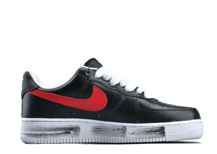 PEACEMINUSONE x Nike Air Force 1 Low Para-noise Black Red