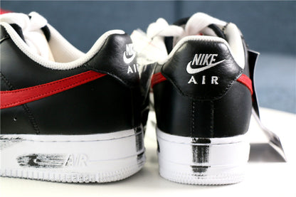 PEACEMINUSONE x Nike Air Force 1 Low Para-noise Black Red