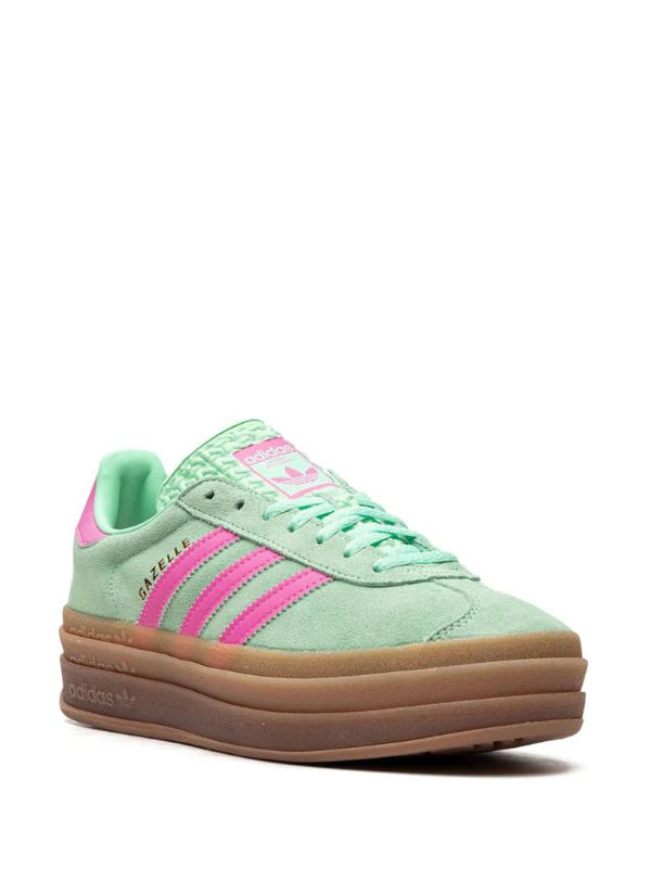 ADIDAS GAZELLE BOLD "PULSE MINT PINK" SNEAKERS