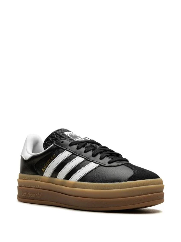 ADIDAS X ATMOS GAZELLE BOLD "BLACK/WHITE GUM" SNEAKERS