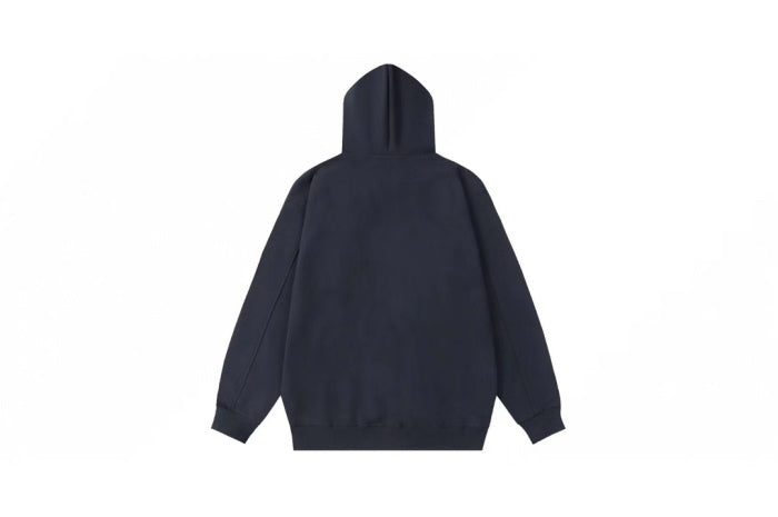 Balenciag* Large Fit Hand-Drawn BB Icon Hoodie