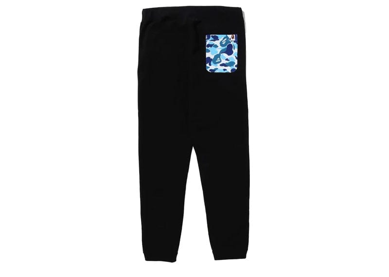 BAPE ABC Camo Shark Sweat Pants Black