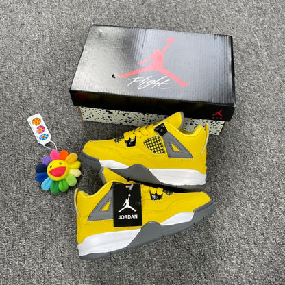 Air Jordan 4 Retro 'Lightning' 2021 Kid