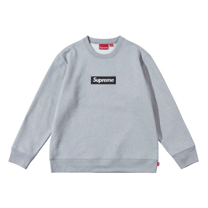 Suprem3 22FW Box Logo Crewneck 2022 Hoodie