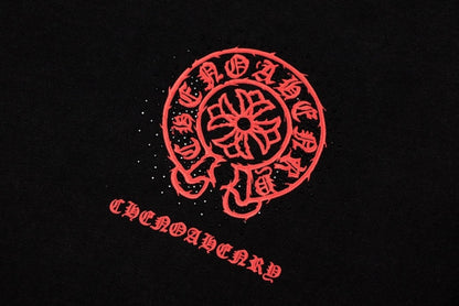 Chrome Hearts Horsebit Print Bead-Dyed T-shirt 2024