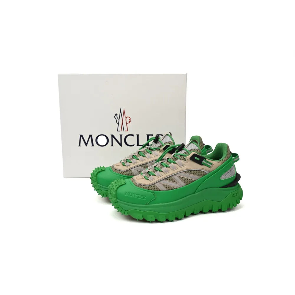 Moncler Trailgrip Panelled Green